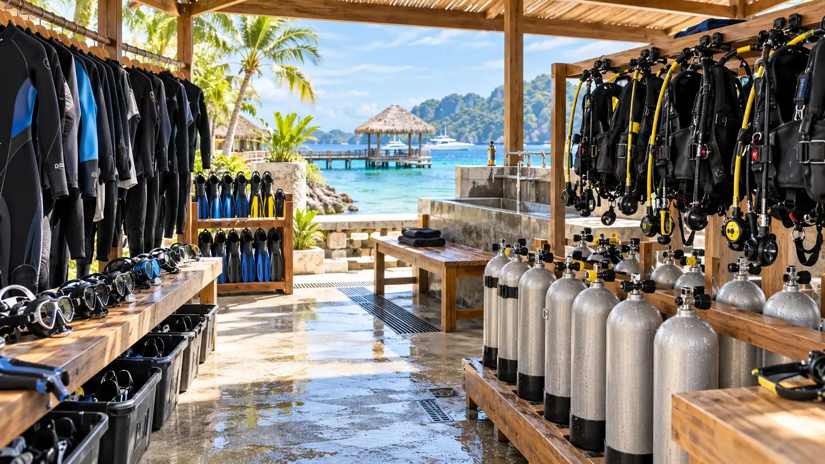 Wet spot scuba dauin equipment course 5 -Wet Spot Scuba Diving Dauin Philippines