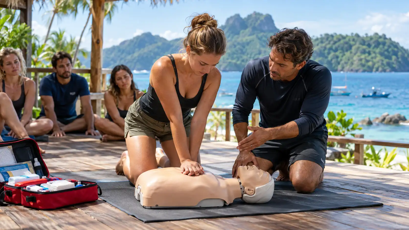 Wet spot scuba dauin first aid and cpr refresher 1 -Wet Spot Scuba Diving Dauin Philippines