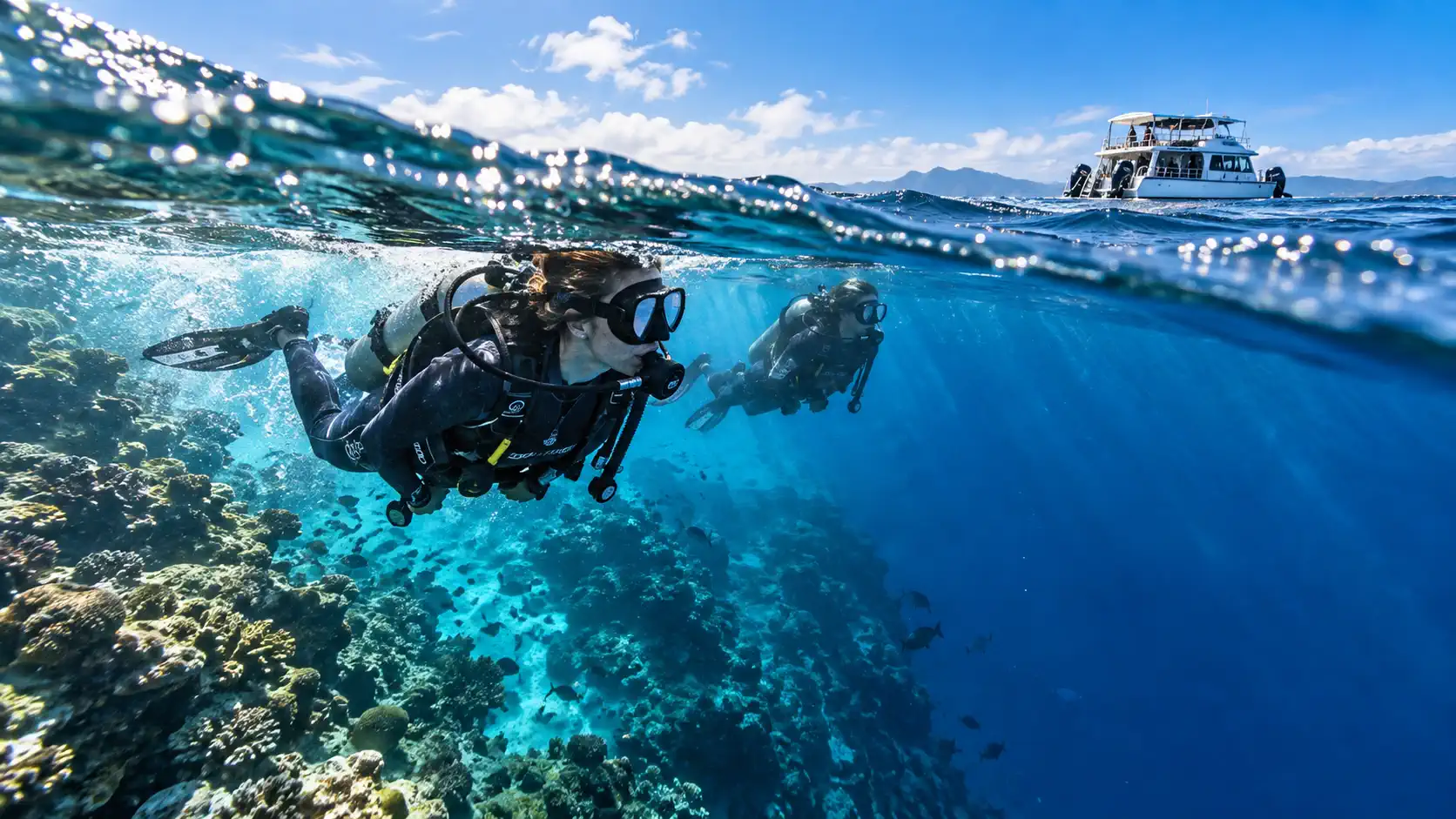 wet spot scuba dauin drift diver 5 -Wet Spot Scuba Diving Dauin Philippines