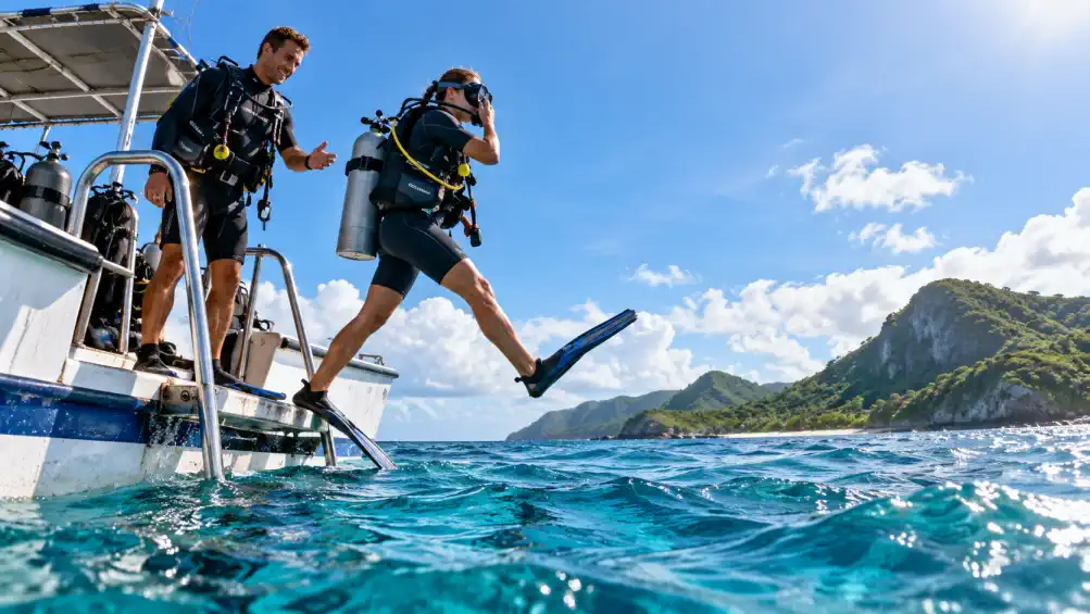 wet spot scuba dauin try diver 2 -Wet Spot Scuba Diving Dauin Philippines